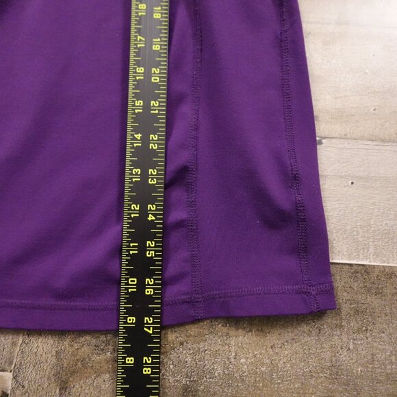 Athleta‎ Modra Halter Dress Women’s 6P Purple Built-In Bra Athleisure Bodycon - Picture 6 of 12